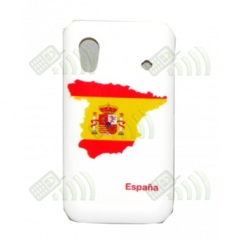 Funda r&iacute;gida Samsung S5830/ Galaxy ACE, Bandera Espa&ntilde;a