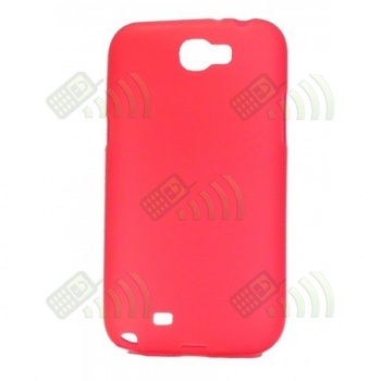 Funda TPU Samsung Galaxy Note 2 N7100 Rojo
