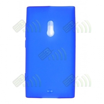 Funda TPU Azul para Nokia Lumia 800