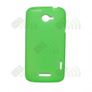 Funda Gel HTC One X Color Verde