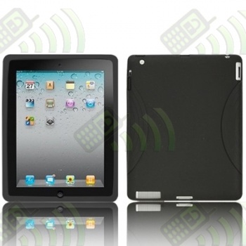 Funda Silicona Ipad 2 Negra