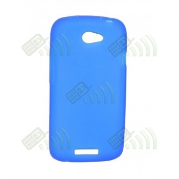 Funda Gel HTC One S Color Azul