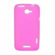 Funda Gel HTC One X Color Rosa Fucsia