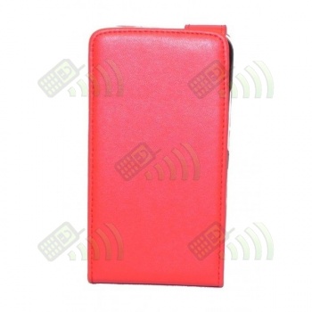Funda Solapa HTC ONE X Roja