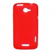 Funda Gel HTC One X Color Rojo