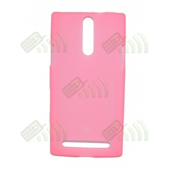 Funda TPU Rosa para SE Lt26i (Xperia S)