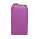 Funda Solapa Para Nokia Lumia 710 Morado
