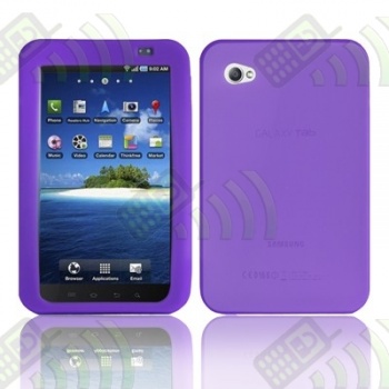 Funda Silicona Samsung Galaxy Tab P1000  Morada