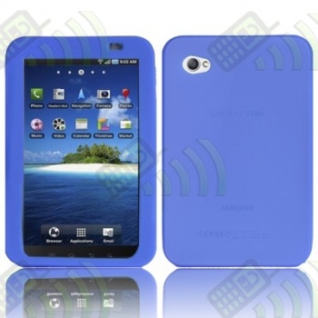 Funda Silicona Samsung Galaxy Tab P1000  Azul