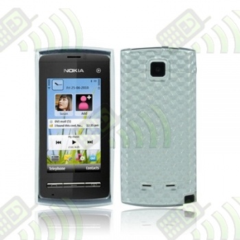 Funda Gel Nokia 5250 Transparente Diamond