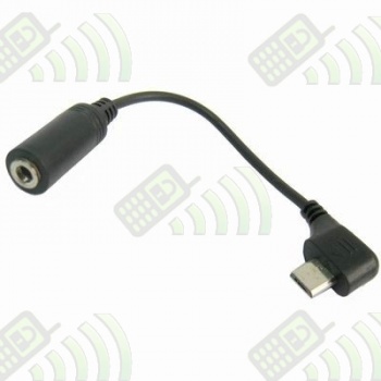 Adaptador Auriculares Conector Micro USB