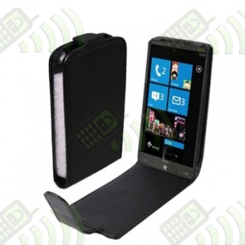 Funda Solapa HTC 7 Mozart Negra