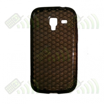 Funda GEL silicona Samsung galaxy Ace 2 / i8160 negra diamond