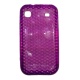 Funda Gel Silicona Samsung Galaxy S / i9000 Morada diamond