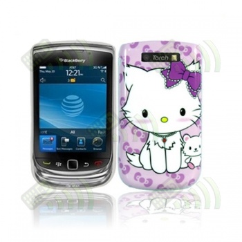 Carcasa trasera Blackberry 9800 Gatita