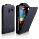 Funda Solapa Negra Samsung i7500 Galaxy Ace plus