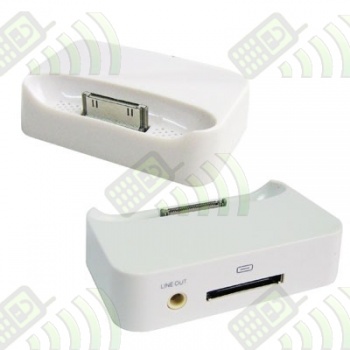 Cargador Base Dock Iphone 3G/3GS Blanco