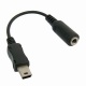 Adaptador Auriculares Conector Mini USB Motorola V5