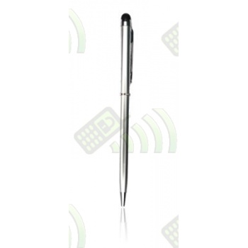 Lapiz Tactil + Boligrafo para pantallas capacitivas Negro