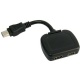 Adaptador Auriculares 2 en 1 Conector HTC USB 11 pines