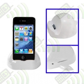 Cargador Base Dock Iphone/Ipod/Ipad Blanco Manzana