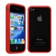 Marco Antigolpes Gel Iphone 4 Negro