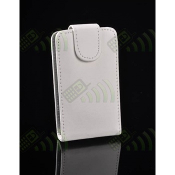 Funda Solapa Sony Ericsson Xperia Neo MT15i Blanca