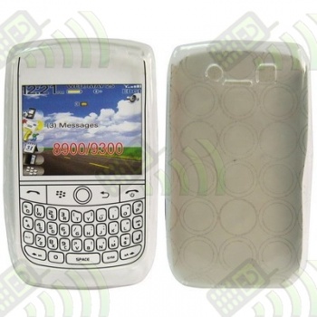 Funda Gel BB 8900 Semitransparente C&iacute;rculos
