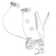 Auriculares Tapón ergonómicos - Manos Libres Iphone 3.5 mm Metalizados