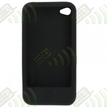 Funda Silicona Iphone 4G y 4S Negra