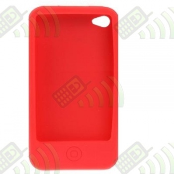 Funda Silicona Iphone 4G y 4S Roja