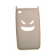 Funda Silicona Ipod Touch 4 Blanco Diablo