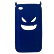 Funda Silicona Ipod Touch 4 Azul Diablo