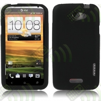 Funda Silicona HTC Nexus One X Negra