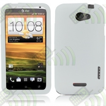 Funda Silicona HTC Nexus One X Blanco