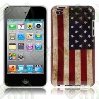 Carcasa trasera Bandera Amaricana Ipod Touch 4
