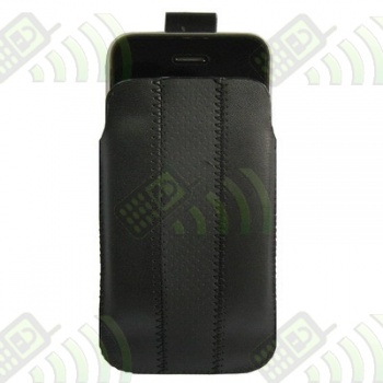 Funda Saco Negra simil piel