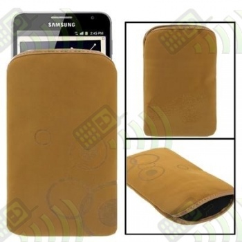 Funda Saco Marr&oacute;n Samsung Galaxy Note i9220