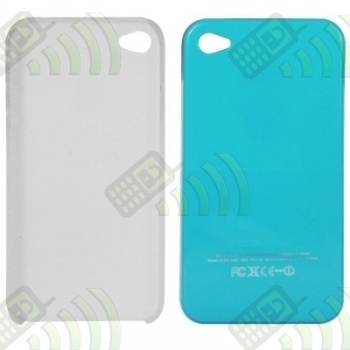Carcasa trasera Iphone 4G/4S Azul Cyan