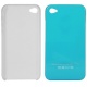 Carcasa trasera Iphone 4G/4S Azul Cyan