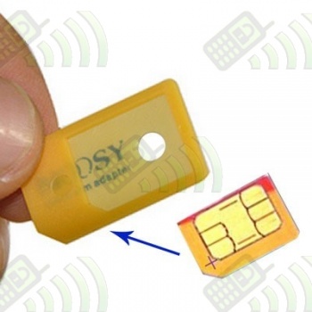 Adaptador Tarjetas Micro Sim a SIM (2uds)