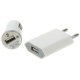 Cargador 3 en 1 casa/coche iPhone Blanco 1A