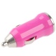 Adaptador Puerto USB Coche 1000mA Magenta