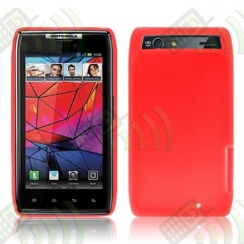 Funda Silicona Motorola RAZR Roja