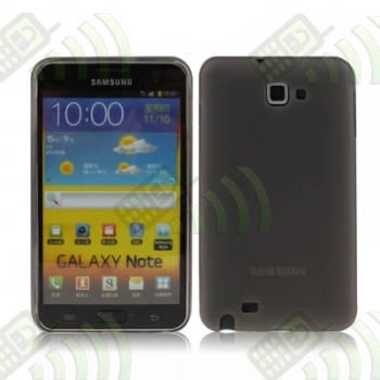 Funda TPU Samsung Galaxy Note Semitransparente Oscura