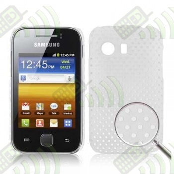 Carcasa trasera Perforada Samsung Galaxy Y Blanca