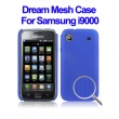 Carcasa trasera Samsung i9000 i9001 Rugosa Azul