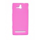 Funda GEL silicona Sony xperia U Rosa