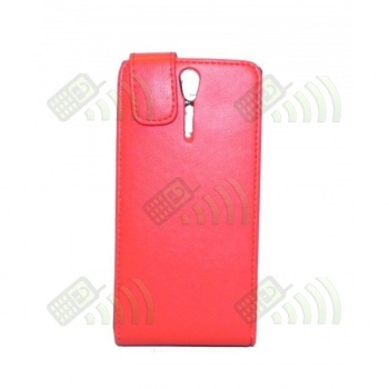 Funda Solapa Sony Ericsson Xperia S Roja