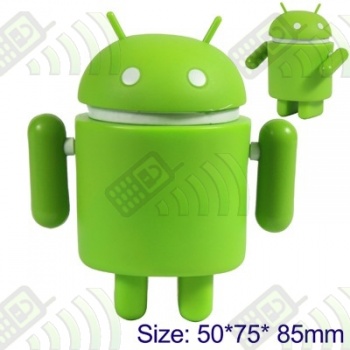 Mu&ntilde;eco Robot Android Verde